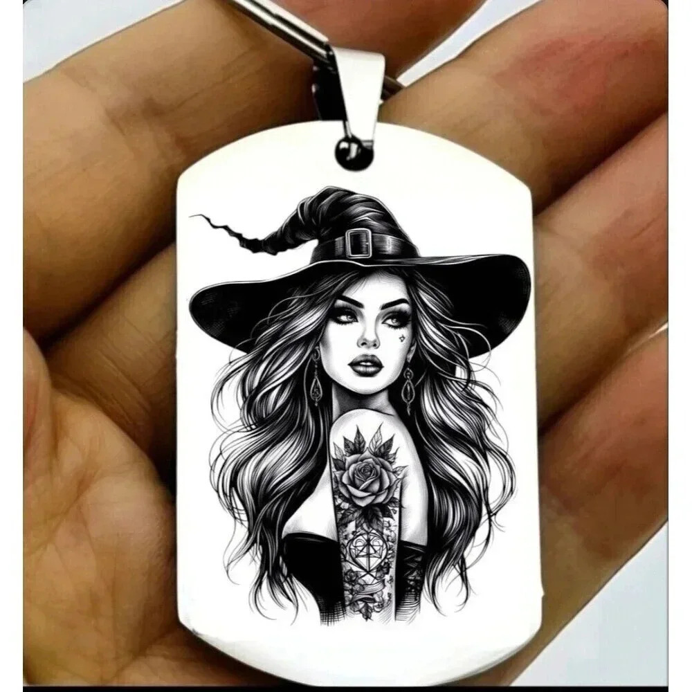 Wizard Magic Super Power Woman Hot Sexy Cute Keychain